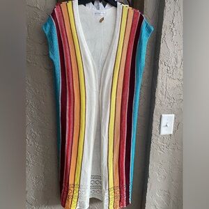 New Blakeley striped kimono